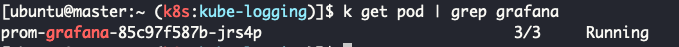 grafana pod